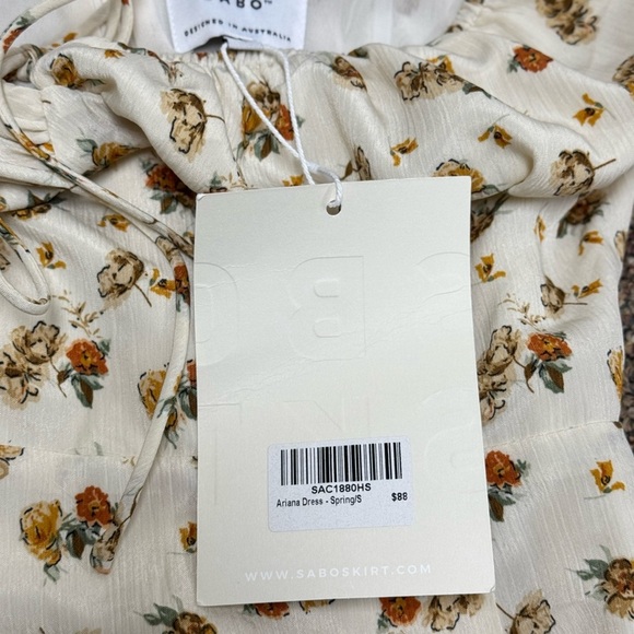 Sabo Skirt Ariana Floral Dress  Spring Floral Dress  NWT - Picture 10 of 13